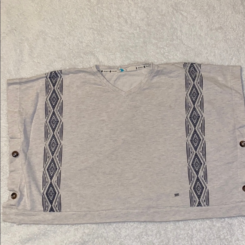 COPY - Kids Roxy Pullover Poncho
